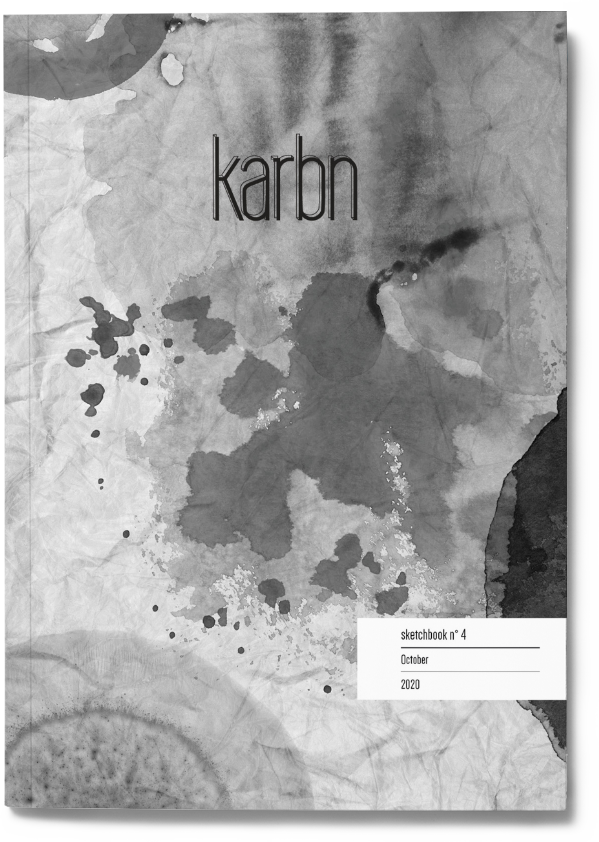 Karbn Magazine Mockup - Sketchbook 4